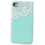 Light Green Lace Manmade Pearl Case Cover For..