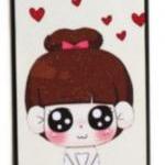 Love Heart Girl Case Cover For Iphone 4 4s